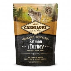 Carnilove Adult Large Breed Salmon and Turkey с лососем и индейкой для взрослых собак крупных пород 1,5 kg