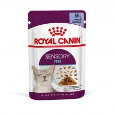 ROYAL CANIN SENSORY FEEL влажный корм для взрослых кошек в желе 85г*12шт