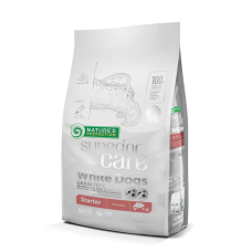 Nature's Protection Superior Care White Dogs Grain Free Starter All Breeds для щенков с белым окрасом 1,5 кг