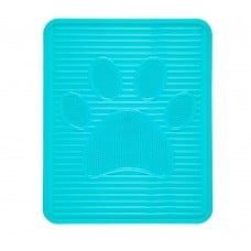 AGILITY коврик под кошачий туалет (бирюзовый)