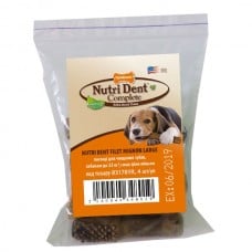 Nylabone Nutri Dent Filet Mignon Large лакомство со вкусом филе миньон для собак крупных пород 4шт/уп (11см)