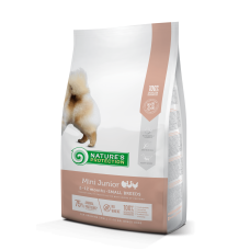 Nature's Protection Mini Junior Small Breeds сухий корм для цуценят малих порід 7,5 кг