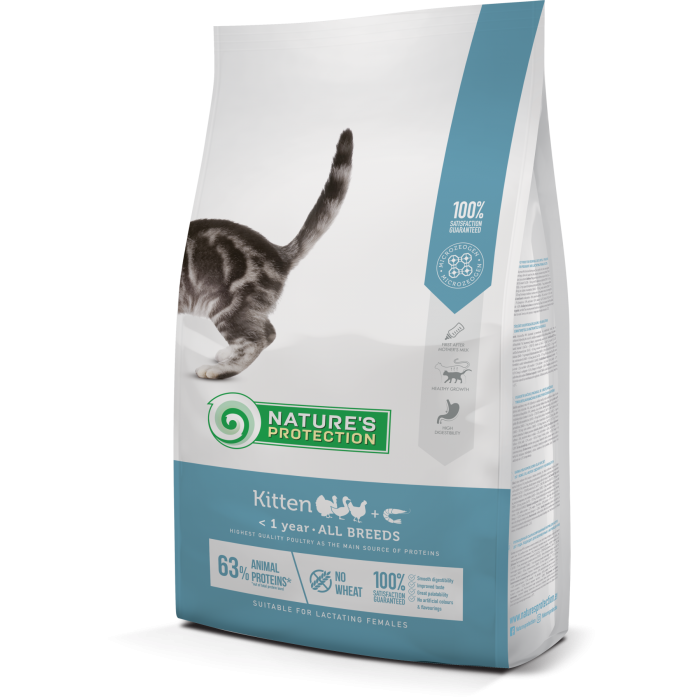 Nature's Protection Kitten сухий корм для кошенят до 1 року 7 кг