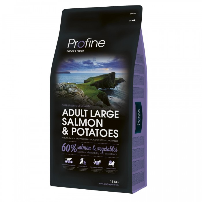 Profine Adult Large Breed Salmon сухой корм для крупных пород с лососем 15 кг