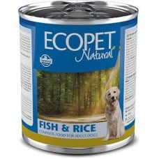 Farmina Ecopet Natural Dog Fish & Rice влажный корм для взрослых собак с сельдью 300 г