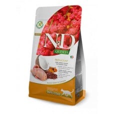 Farmina N & D Quinoa Skin & Coat Adult сухий корм для кішок при харчовій алергії з перепілкою і кіноа 0,3 кг