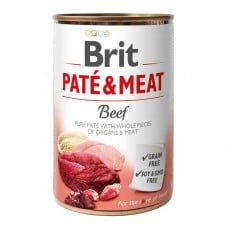 Brit Paté and Meat Dog с говядиной 400 g