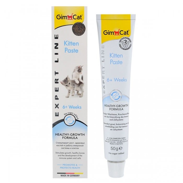 GimCat Kitten Paste - витаминизированная паста для котят, 50 г