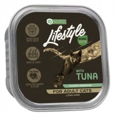 Nature's Protection Lifestyle Long Hair with Tuna влажный корм для длинношерстных кошек с тунцом 85 г*12шт
