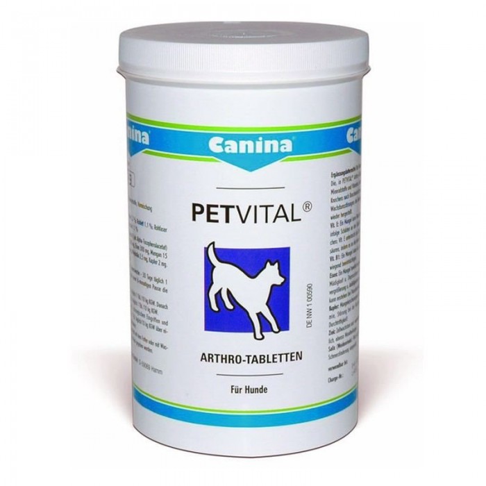 Canina Petvital Arthro-Tabl витамины для суставов 180 г/180 таб.