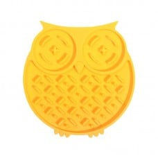 WahoPet licky mat силиконовый коврик-кормушка (желтый) 200 мл