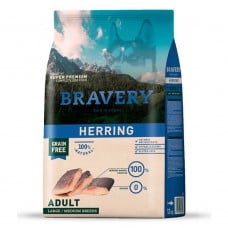 Bravery Herring Large/Medium Adult сухой корм для собак средних и крупных пород с селедкой 4 кг