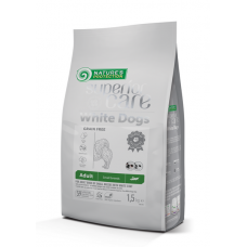 Nature's Protection Superior Care White Dogs Grain Free with Insect Adult Small Breeds с белой шерстью 1,5 кг