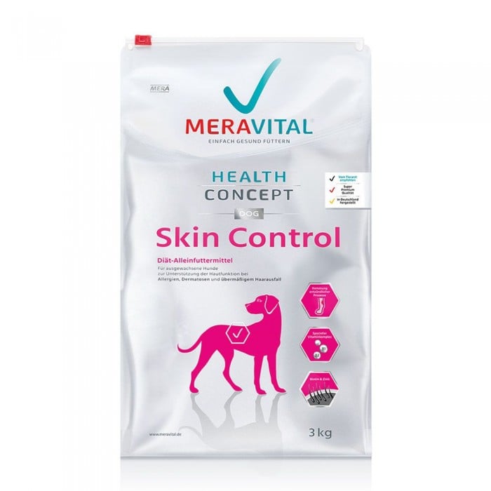 MERA MVH Nassfutter Skin Control при дерматозі та випаданні шерсті 3кг