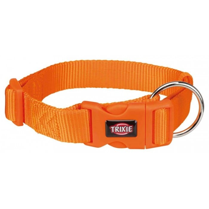 Trixie Premium нашийник для собак міні та середніх порід кольору папайя розмір: S–M 30–45см/15мм