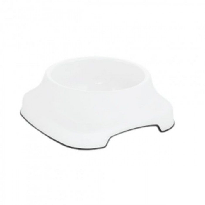 Irak Plast пластиковая миска для собак (белая) 1 л