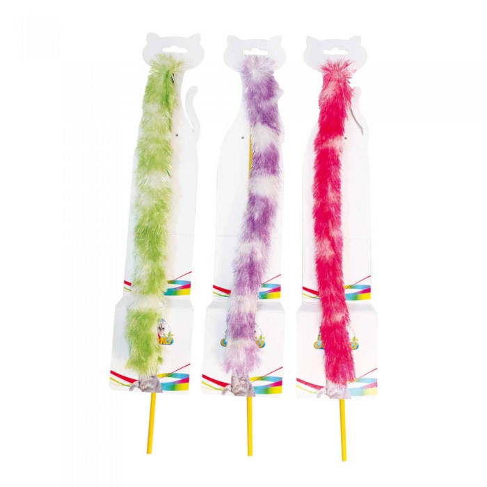 Croci іграшка Дражнилка для кішок "Пухнастий хвіст" 47 см