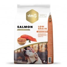 Amity Super Premium Salmon сухой корм для собак с лососем 4 кг