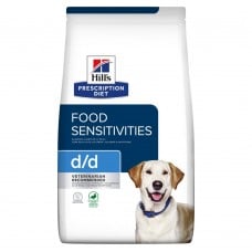 Hill's PD d/d Food Sensitivities сухой корм для собак при пищевой аллергии с уткой и рисом 1,5 кг