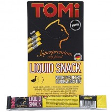 TOMI LIQUID SNACK POULTRY, LIVER & BIOTIN жидкое лакомство для кошек с птицей, печенью и биотином 15 г