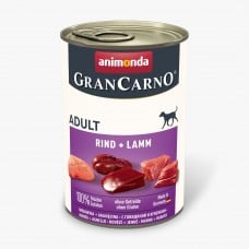 Animonda GranCarno Adult Beef + Lamb влажный корм с говядиной и ягненком для собак 400 г