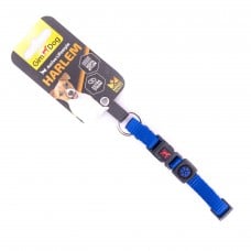 GimDog Harlem нашийник з нейлону для собак мініатюрних та міні порід (блакитний) XS-S