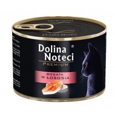 Dolina Noteci Premium влажный корм с лососем для кошек 185 г