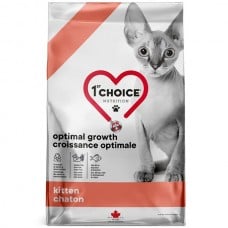 1st Choice Kitten Optimal Growth сухой корм для котят с рыбой 4 кг