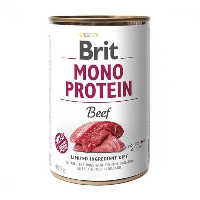 Brit Mono Protein Dog с говядиной 400 g