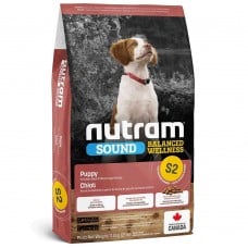 Nutram Sound Balanced Wellness Puppy сухий корм для цуценят з куркою та цільними яйцями 2 кг