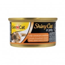 GimCat Shiny Cat тунец, креветки и солод 70g