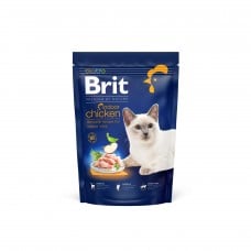 Brit Premium by Nature Cat Indoor 800 г (для кішок які живуть в приміщенні, з куркою)