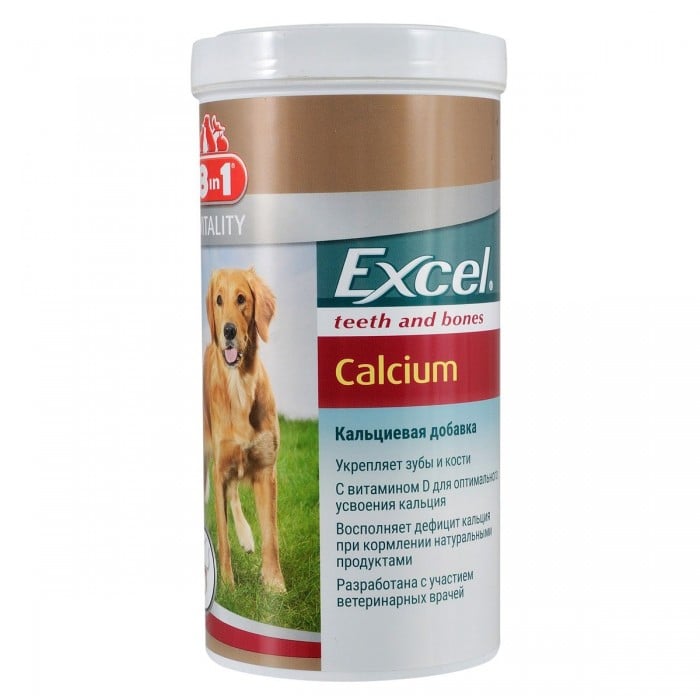 Excel Calcium витамины для собак 1700таб
