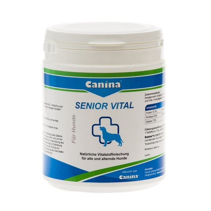 Canina Senior Vital витамины для собак от 7 лет 250 г