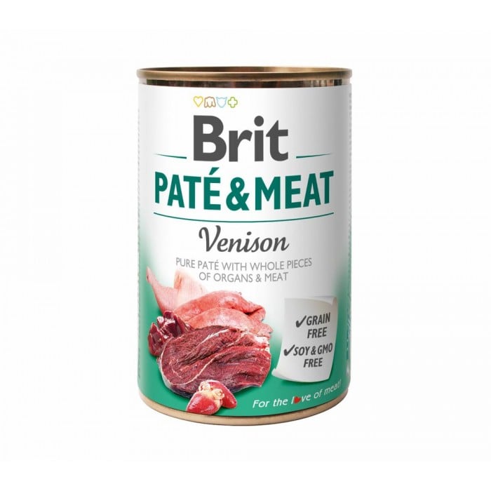 Brit Paté and Meat Dog c олениной 400 g