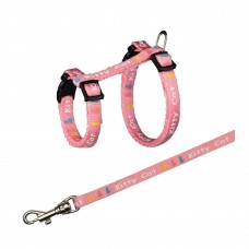 Trixie Kitty Cat шлея с поводком для котят (цвета в ассортименте)