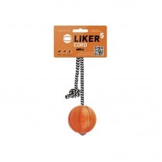 Liker Cord 5 мячик со шнуром для щенков и собак мелких пород