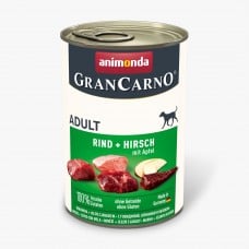 Animonda GranCarno Adult Beef + Deer with Apple вологий корм з яловичиною, олениною та яблуком для собак 400 г
