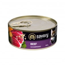 Savory Dog Gourmand говядина 100g