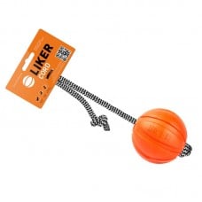 Liker Cord 7 мячик со шнуром для собак мелких и средних пород