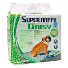 Croci Super Nappy Daisy пеленки для собак с ароматом ромашки 57х54 30шт