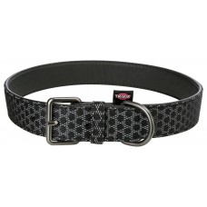 Trixie Night Reflect ошейник для собак крупных и гигантских пород (чёрная) L–XL 47–58см/30мм