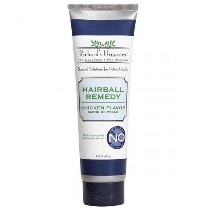 SynergyLabs Richard`s Organics Hairball Remedy гель для выведения шерсти с курицей 120 мл