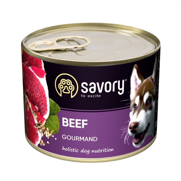 Savory Dog Gourmand говядина 200g