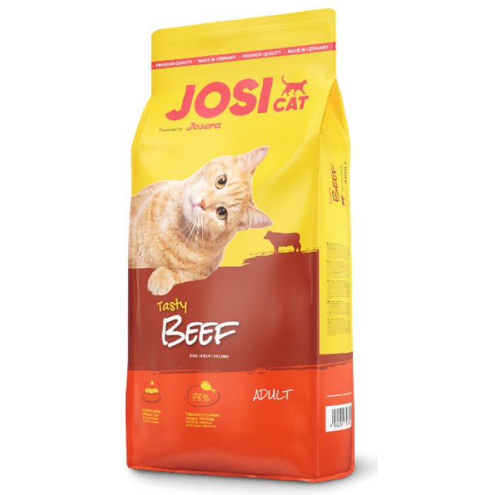 Josera JosiCat Tasty Beef сухой корм для котов с говядиной 18 кг