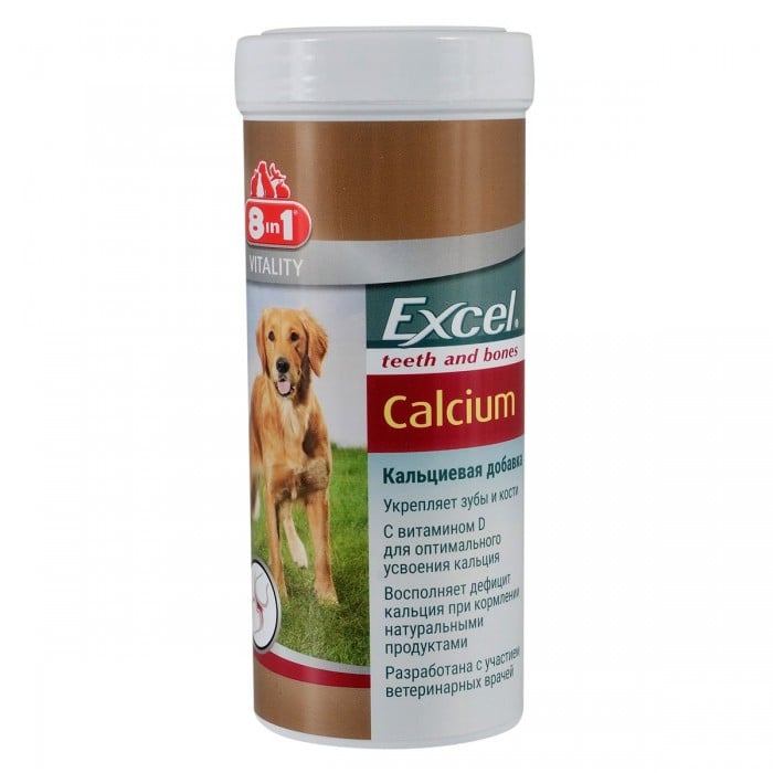 Excel Calcium витамины для собак 470таб/300ml