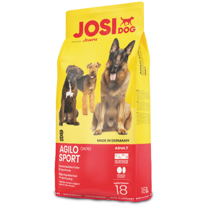 Josera JosiDog Agilo Sport безглютеновый сухой корм для спортивных собак 15 кг