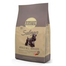 ARATON SALMON Adult All Breeds сухой корм для взрослых собак всех пород с лососем 3 кг