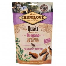Лакомства Carnilove Dog Semi Moist с перепелкой и орегано для взрослых собак 200g