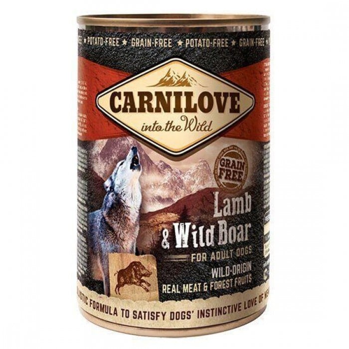 Carnilove Dog с ягненком и кабаном 400 g